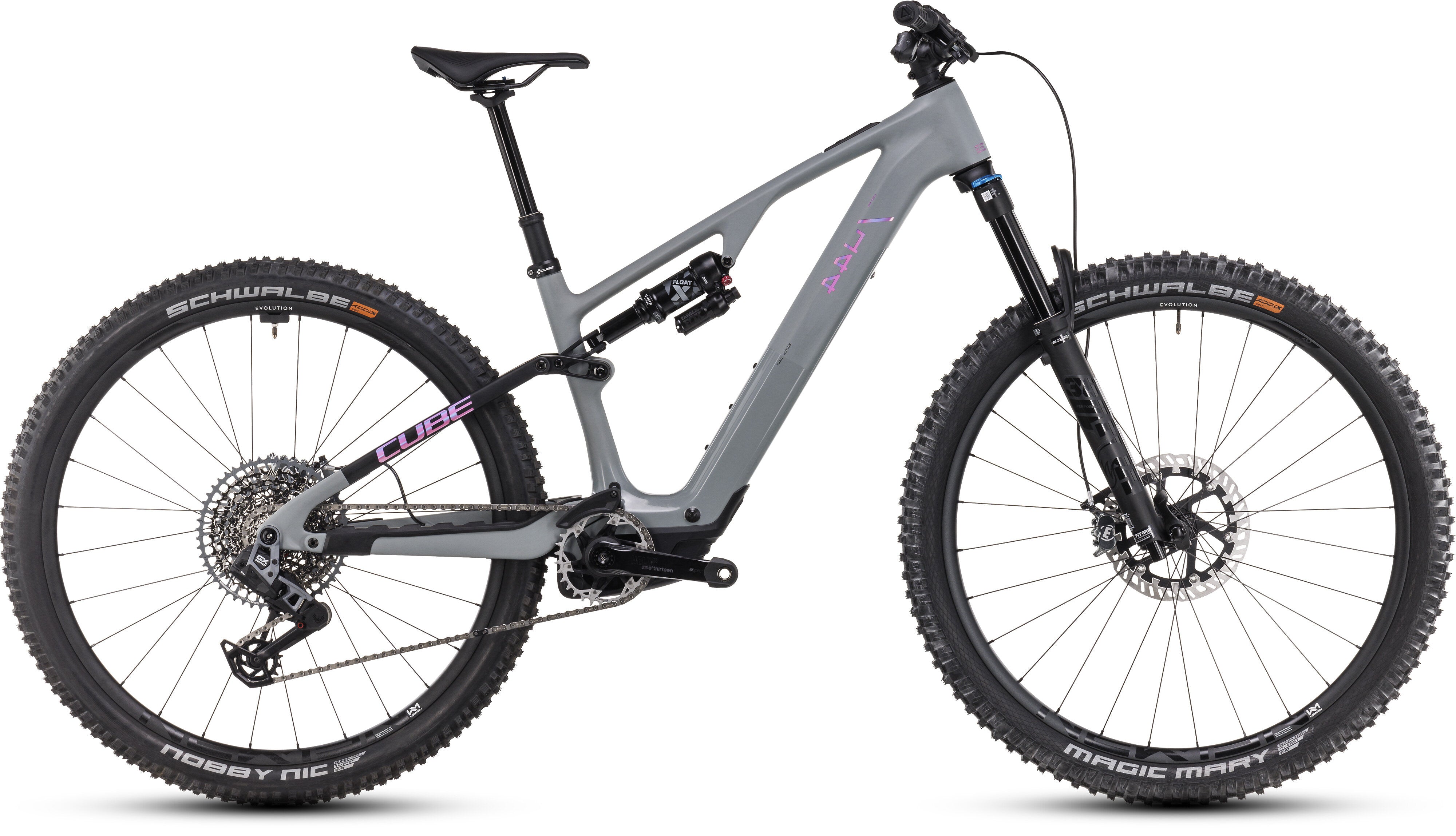 CUBE AMS Hybrid ONE44 C:68X TM 400X 29 swampgrey´n´purplereflex