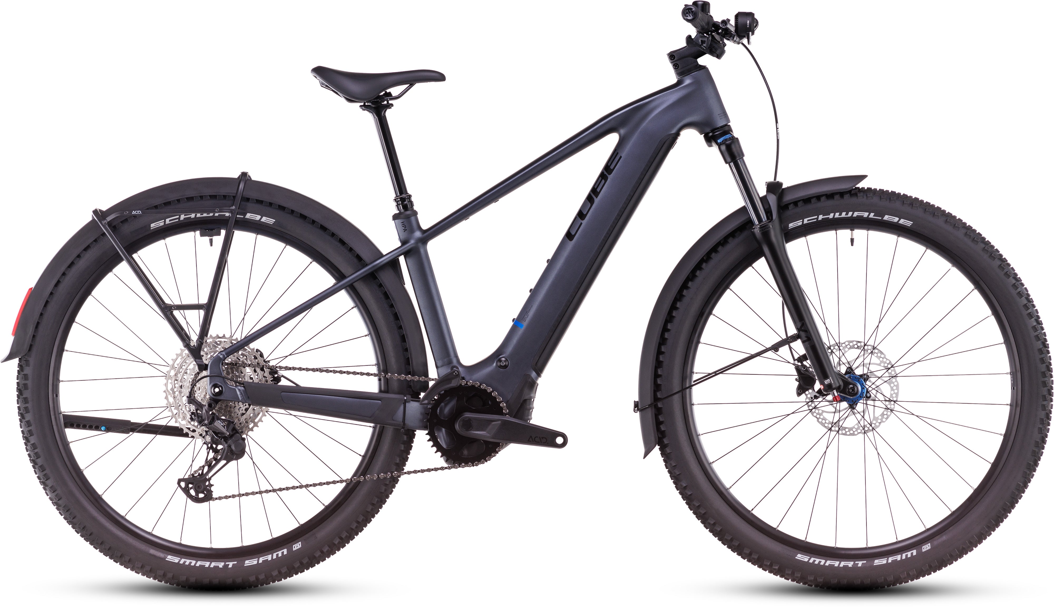 CUBE Reaction Hybrid Pro 600 Allroad metallicgrey´n´black