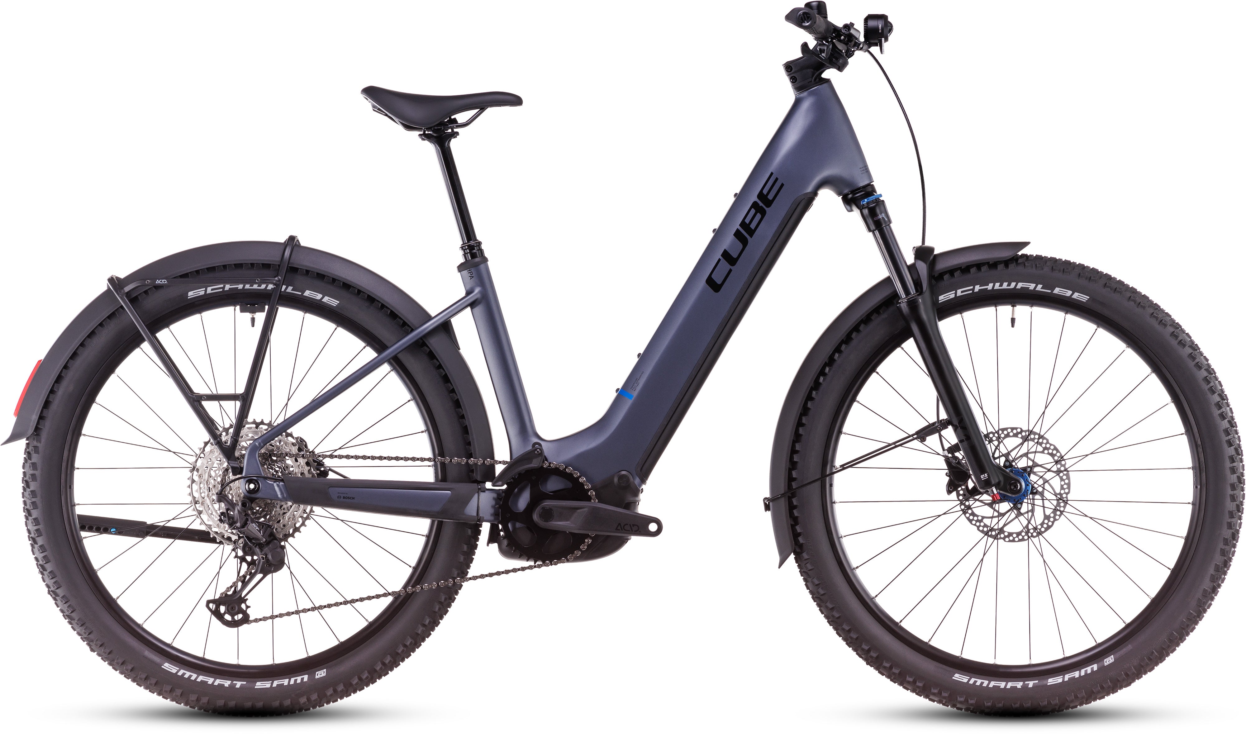 CUBE Reaction Hybrid Pro 600 Allroad metallicgrey´n´black Easy Entry