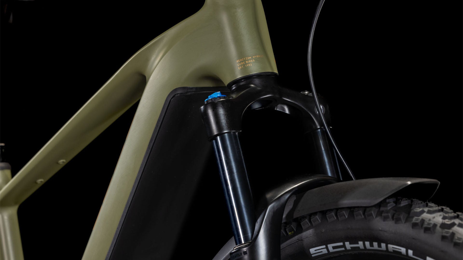 CUBE Reaction Hybrid Pro 600 Allroad dustyolive´n´gold