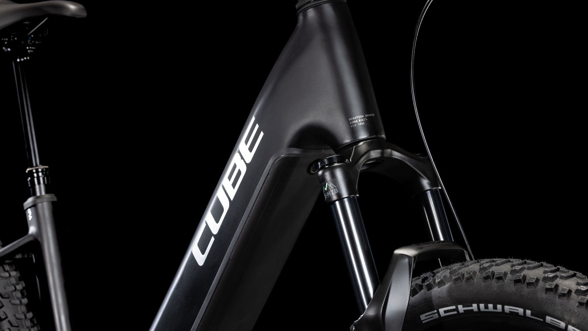 CUBE Reaction Hybrid Race 800 black´n´metal Easy Entry