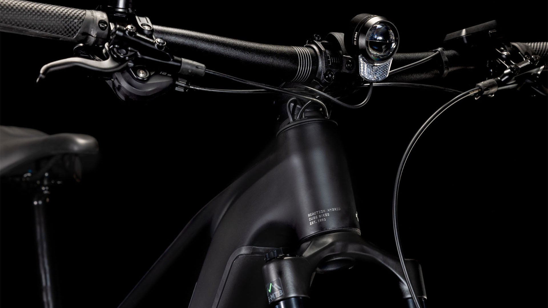 CUBE Reaction Hybrid Race 800 Allroad black´n´metal