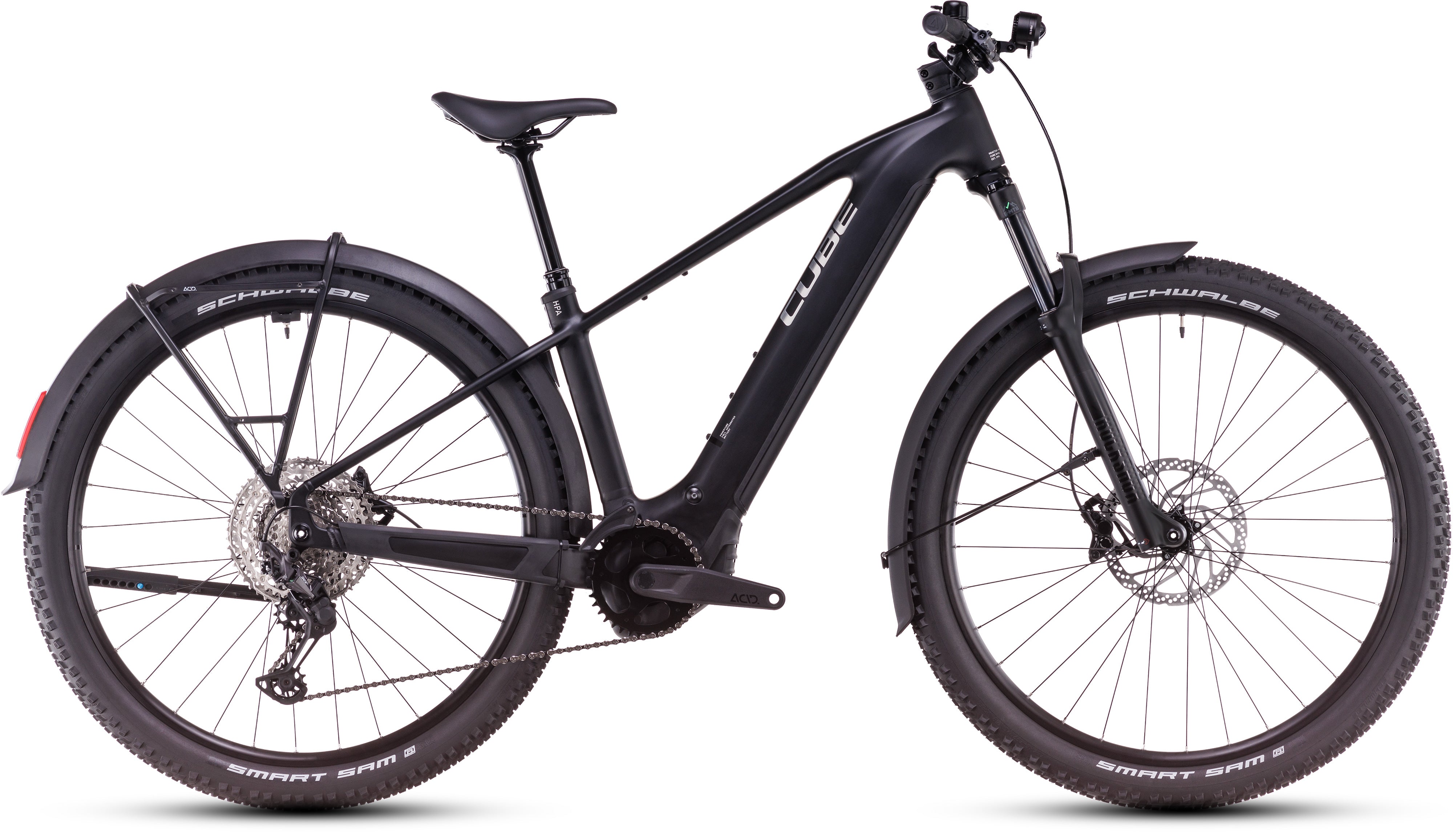 CUBE Reaction Hybrid Race 800 Allroad black´n´metal