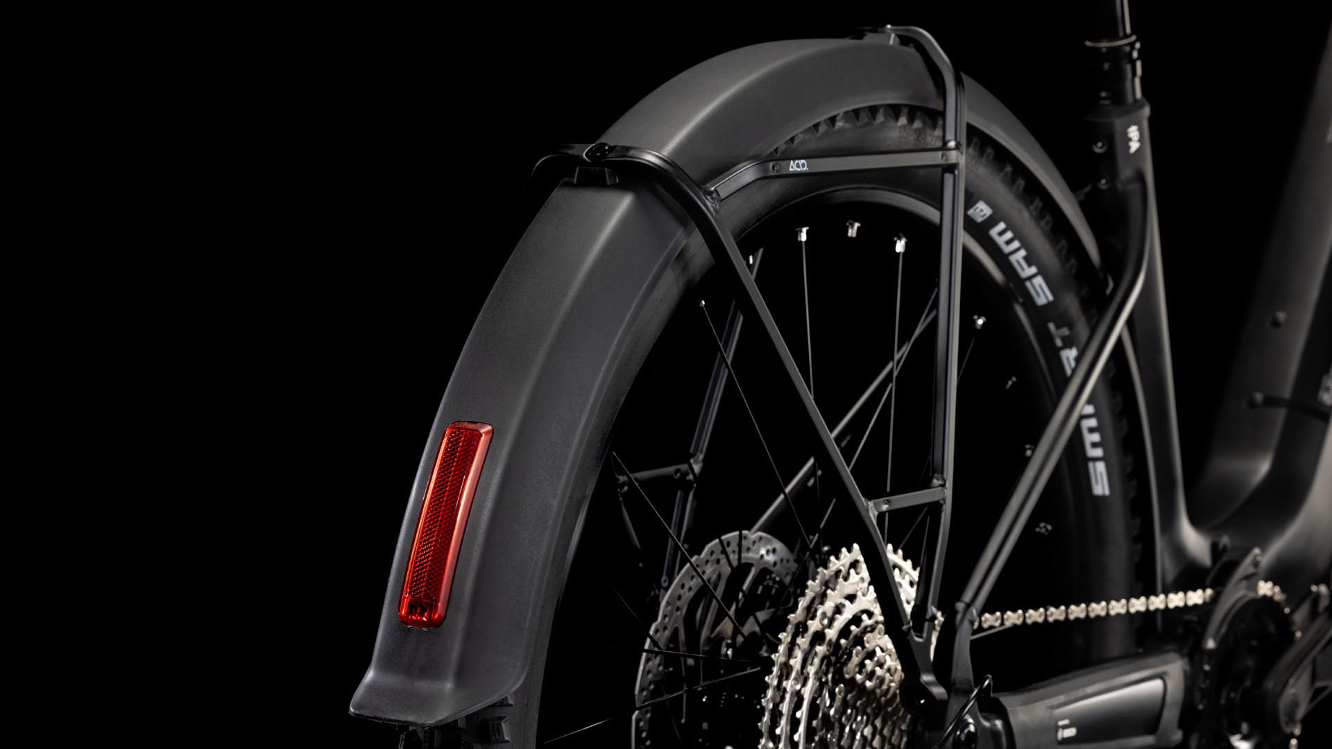 CUBE Reaction Hybrid Race 800 Allroad black´n´metal Easy Entry