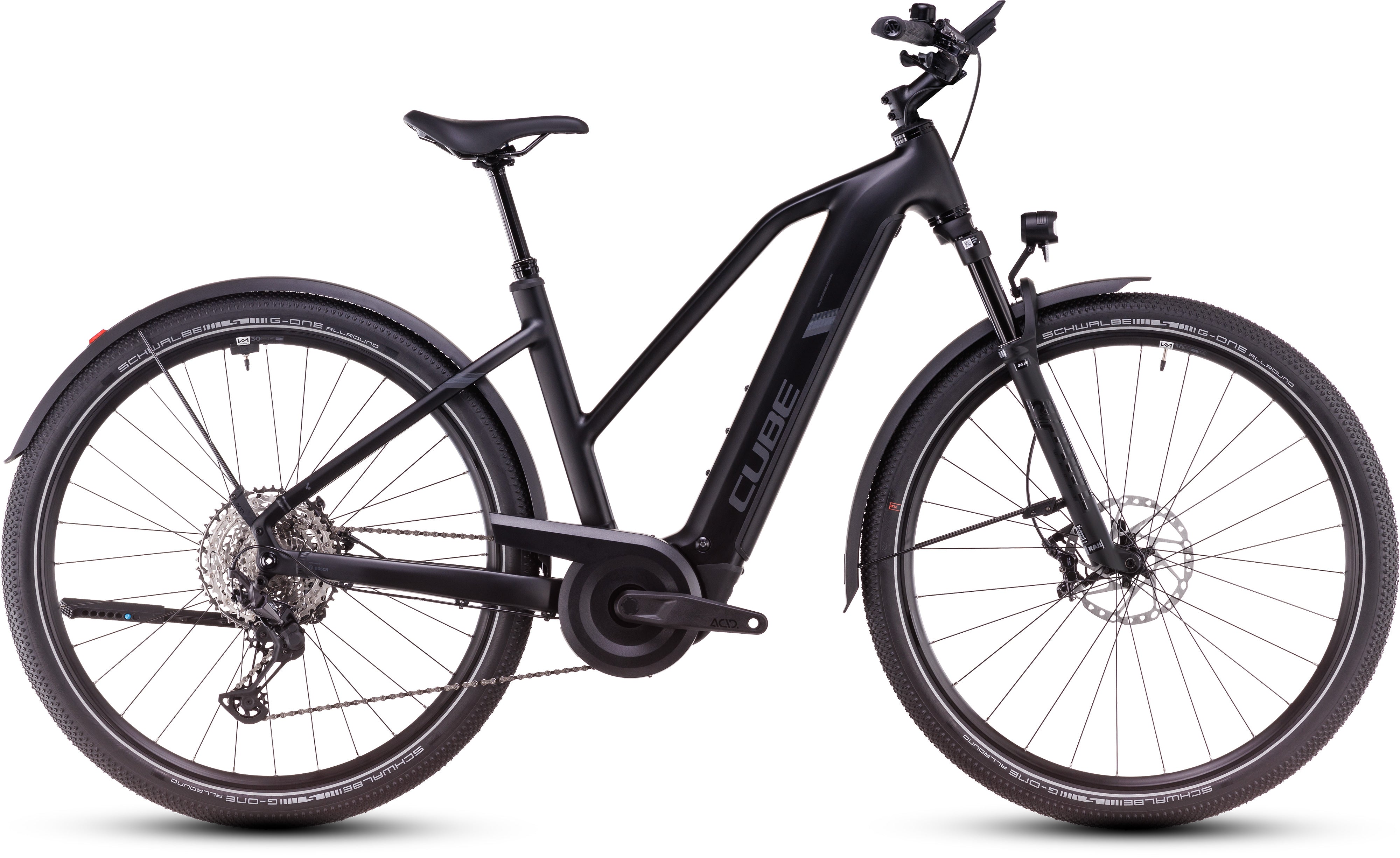 CUBE Nuride Hybrid SLX 800 Allroad black´n´reflect