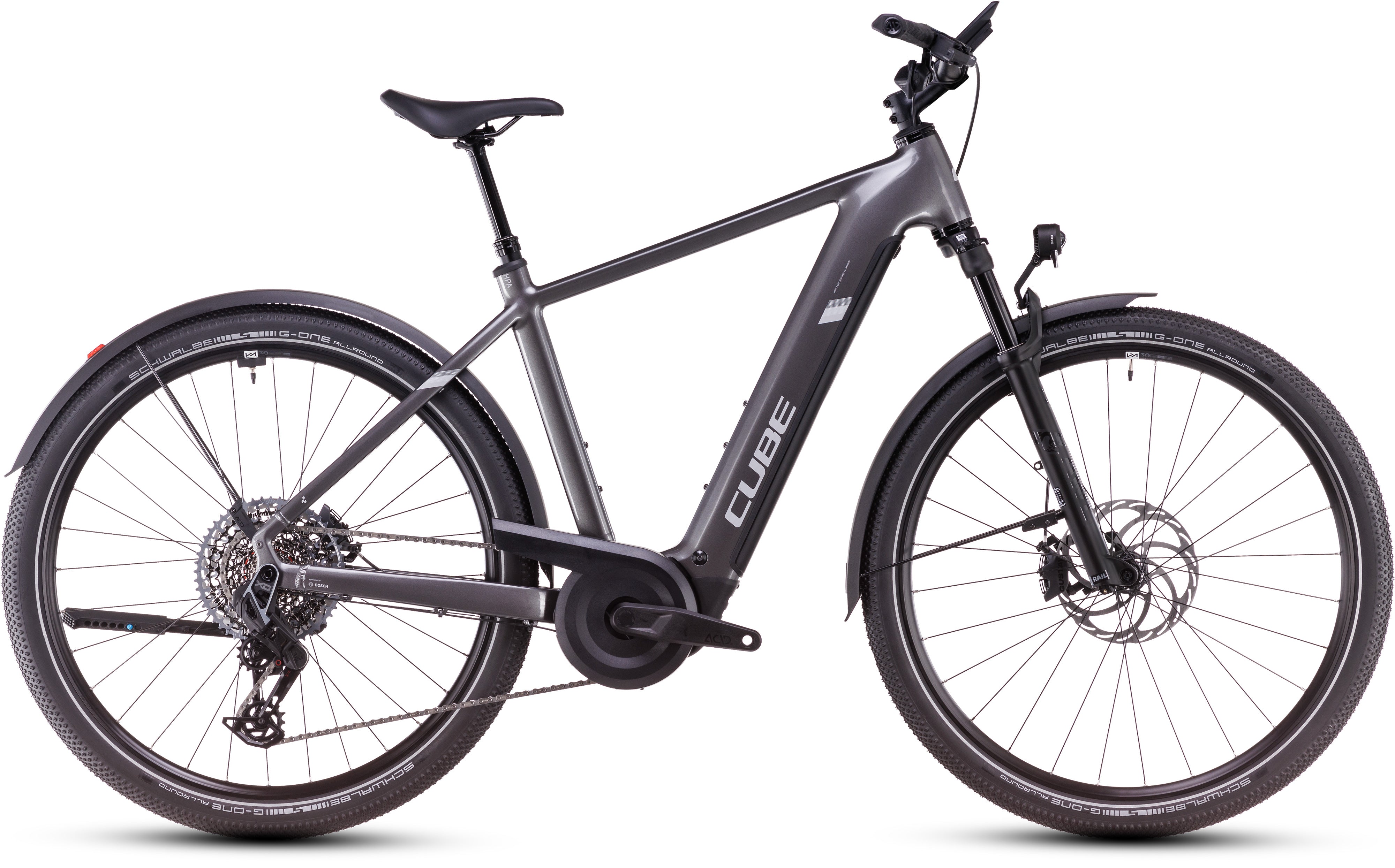 CUBE Nuride Hybrid SLT 800 Allroad graphite´n´fossil