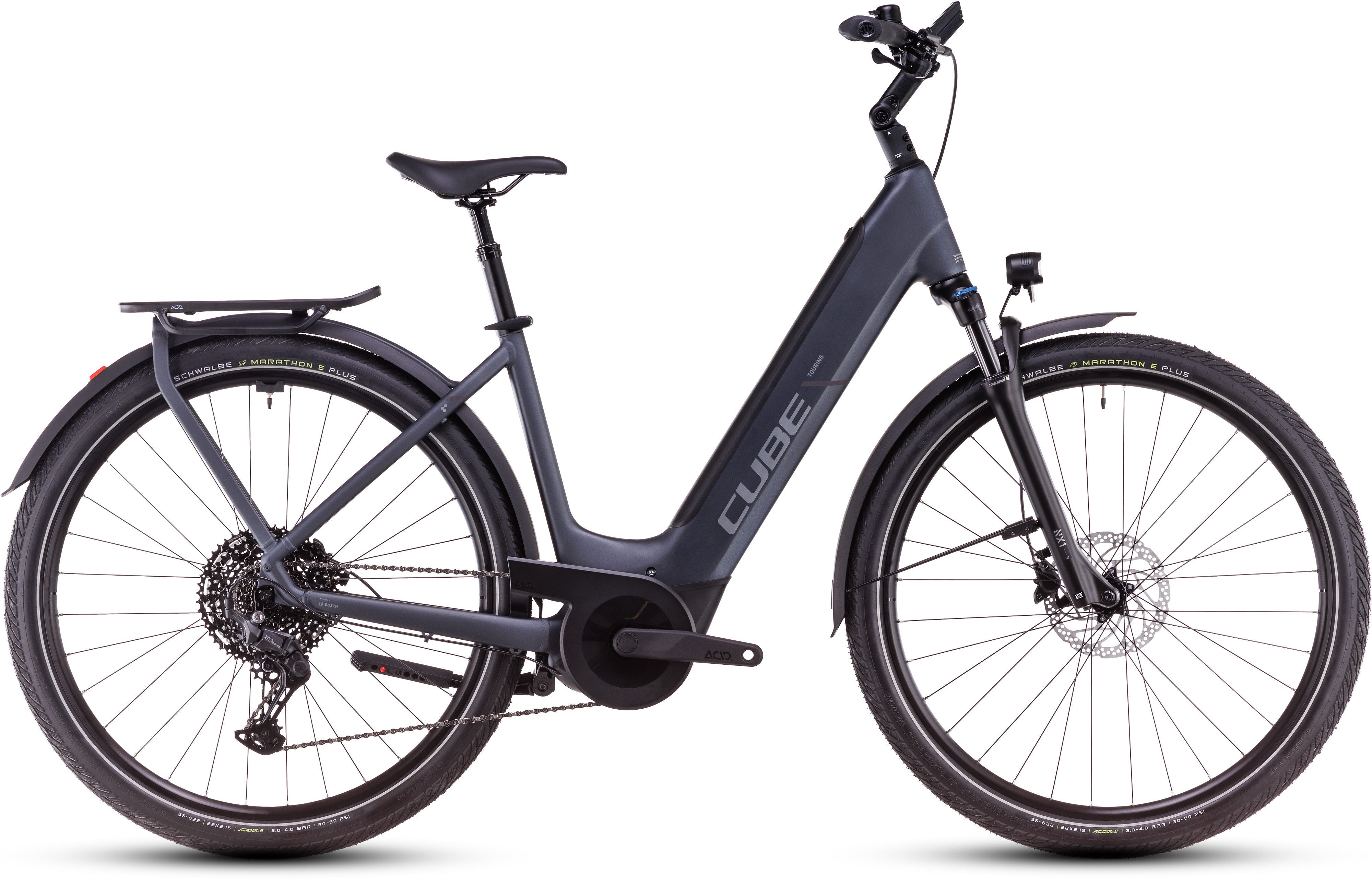 CUBE Touring Hybrid Pro 625 metallicgrey´n´chrome Easy Entry