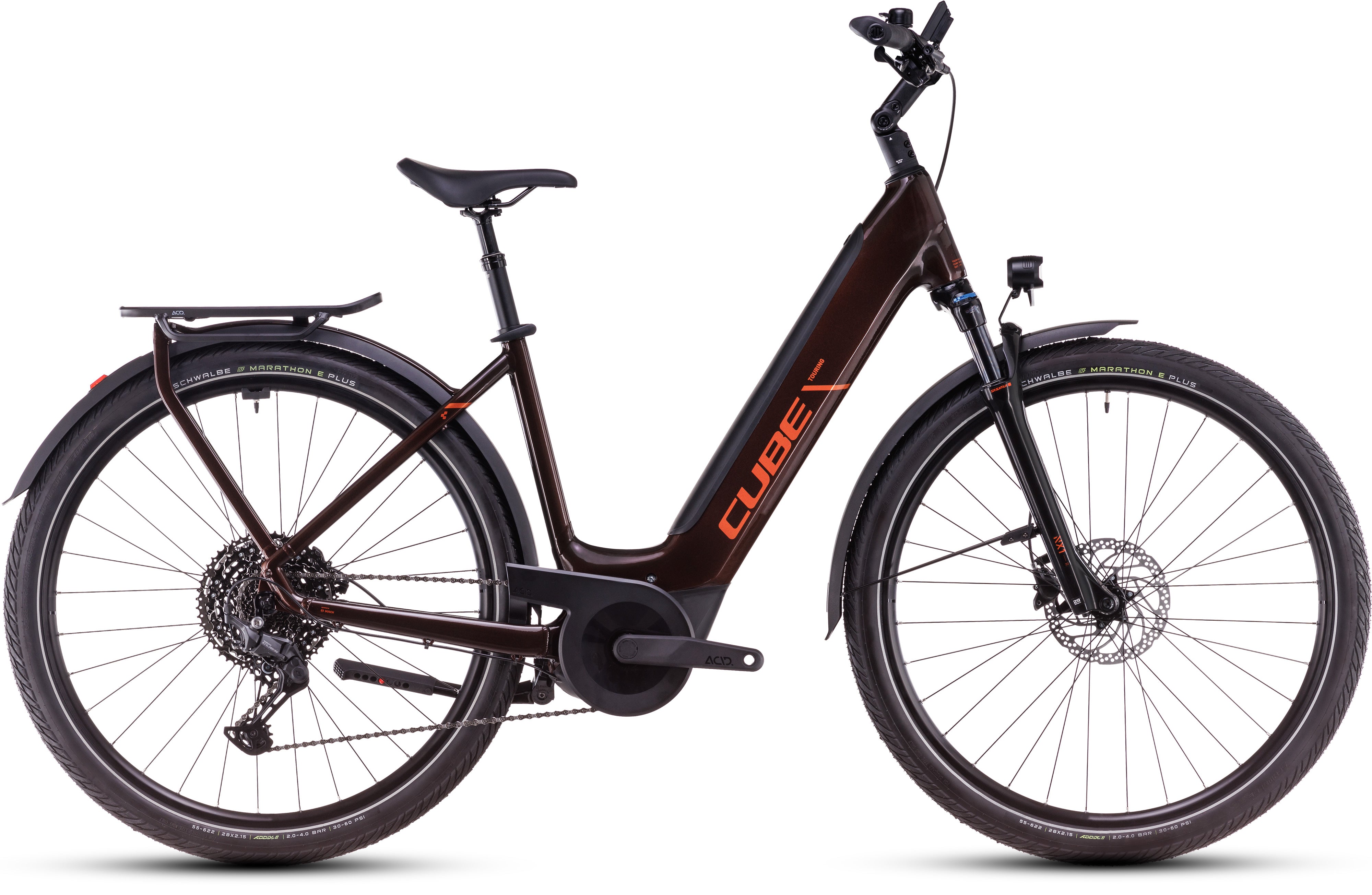 CUBE Touring Hybrid Pro 625 cinnamon´n´orange Easy Entry