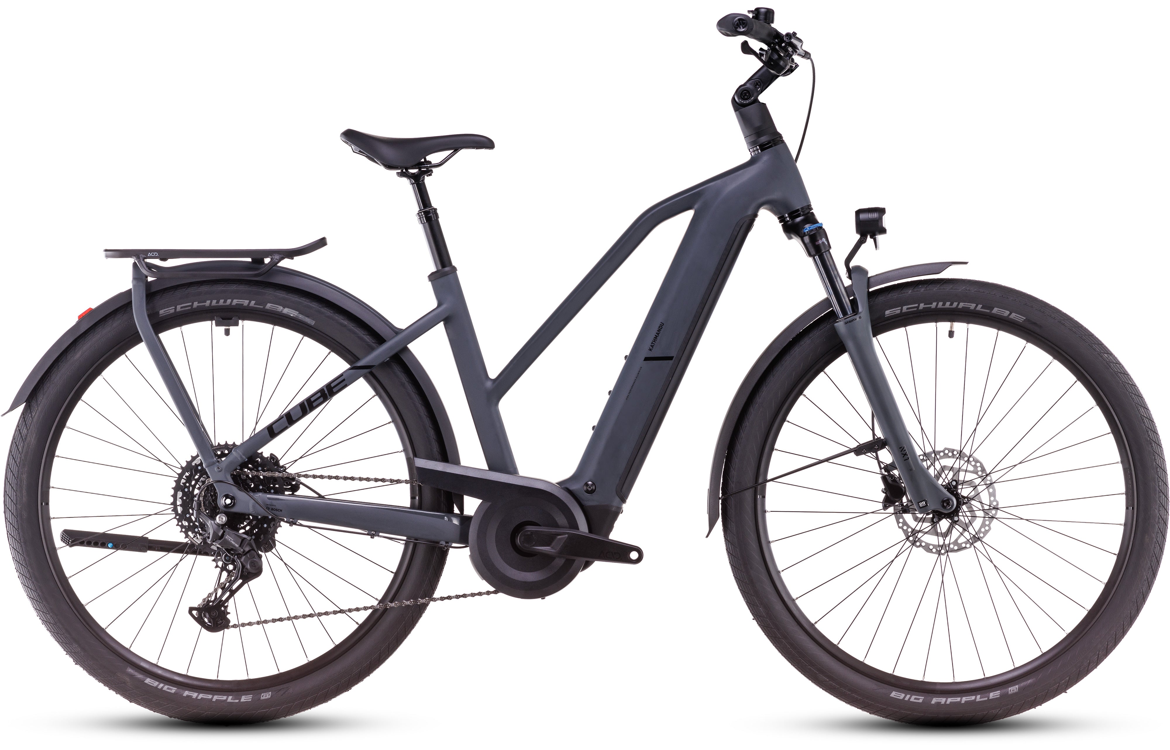 CUBE Kathmandu Hybrid ONE 600 shadowgrey´n´black