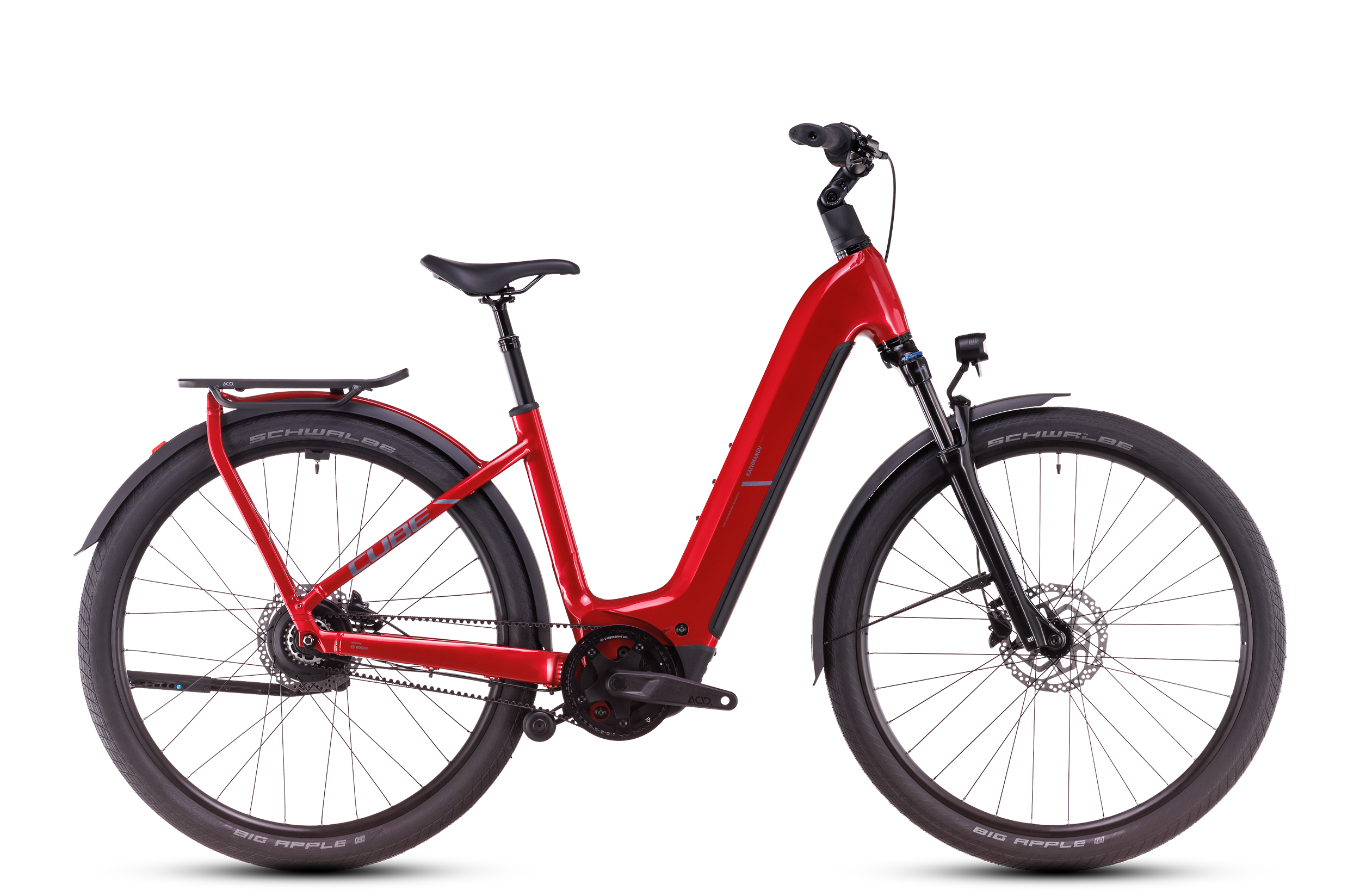 CUBE Kathmandu Hybrid Comfort Pro 800 electricred´n´red Easy Entry