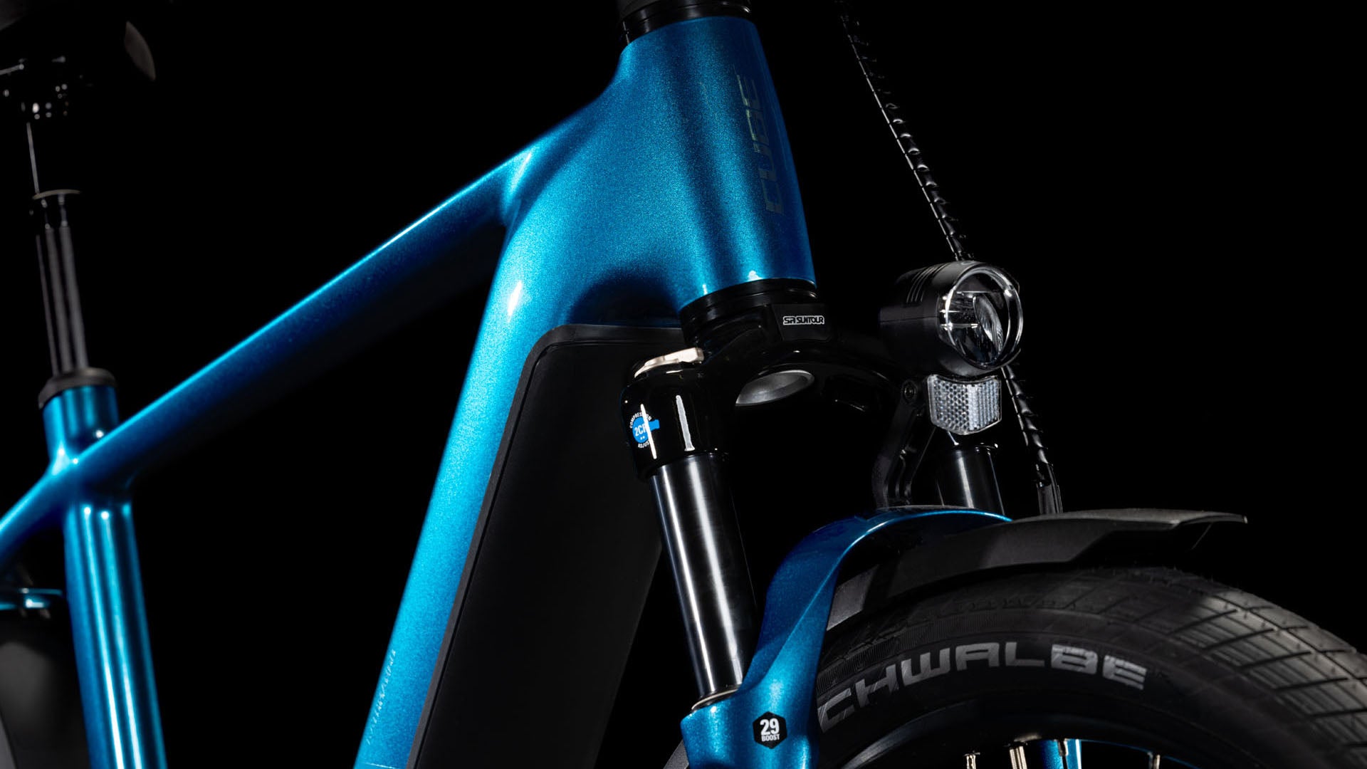 CUBE Kathmandu Hybrid EX 800 electricblue´n´chrome