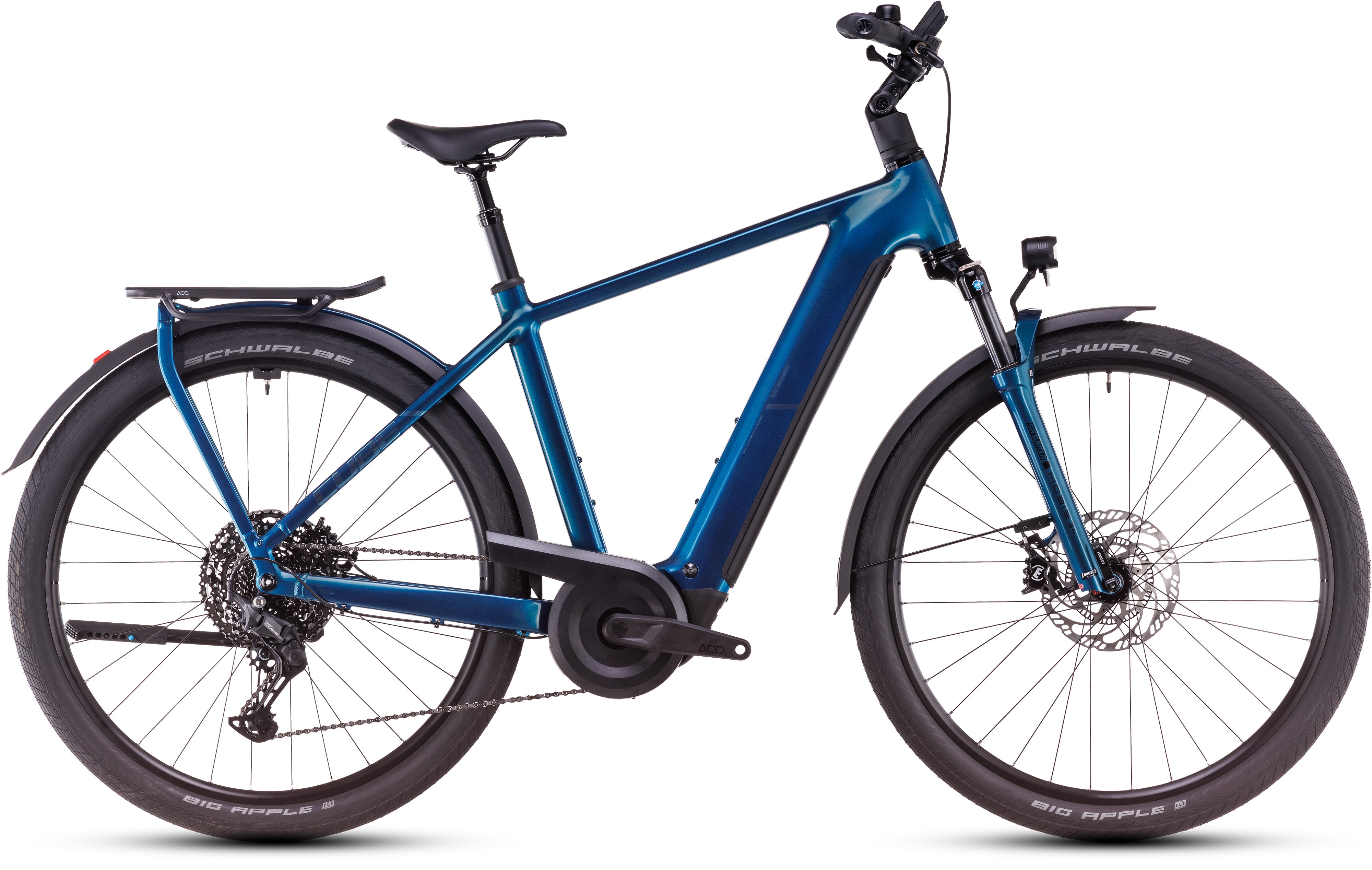 CUBE Kathmandu Hybrid EX 800 electricblue´n´chrome