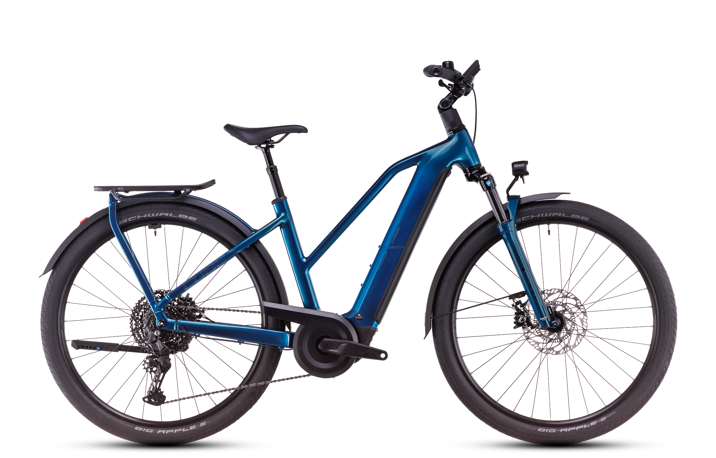 CUBE Kathmandu Hybrid EX 800 electricblue´n´chrome