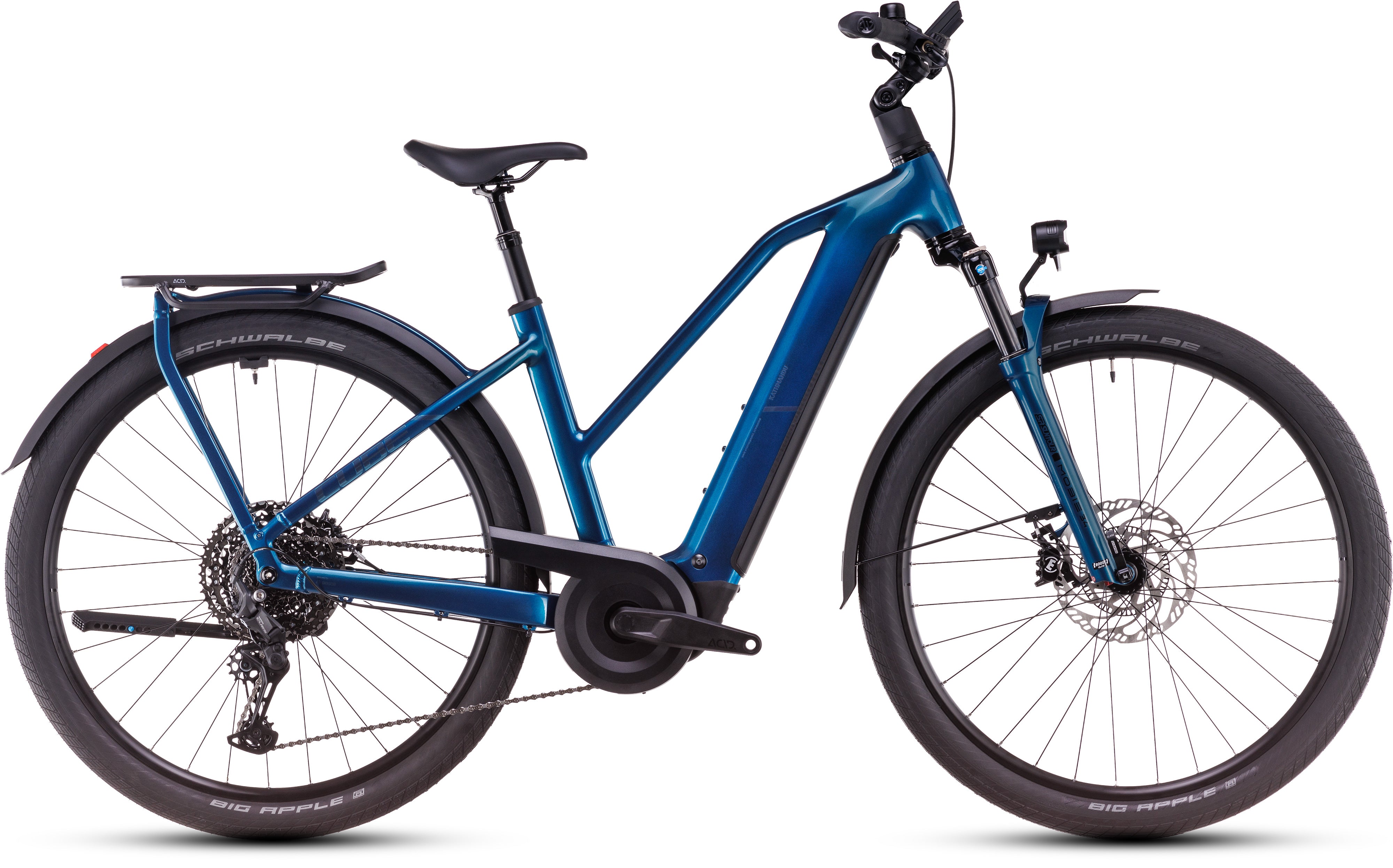 CUBE Kathmandu Hybrid EX 800 electricblue´n´chrome