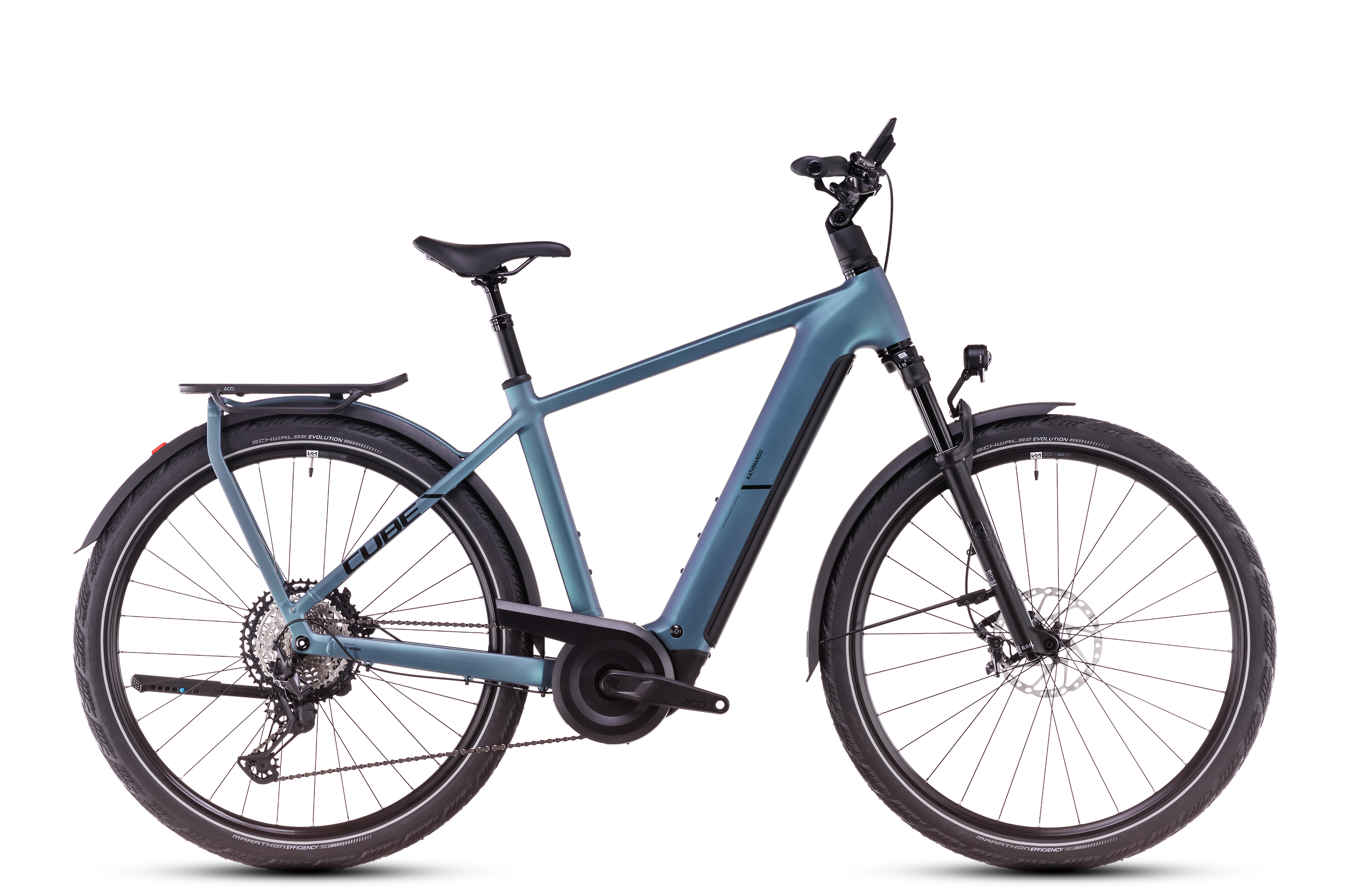 CUBE Kathmandu Hybrid SLX 800 smaragdgrey´n´black