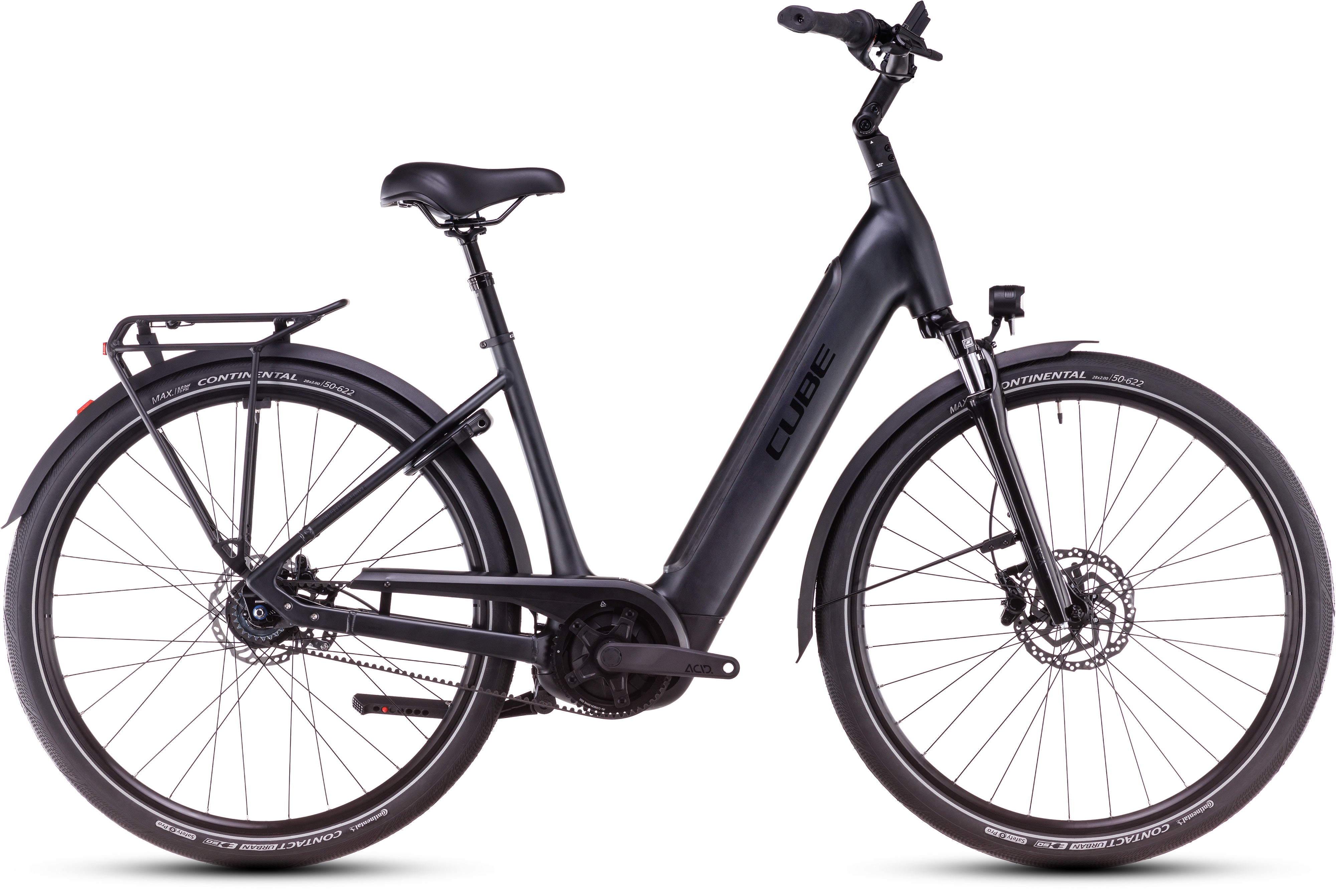 CUBE Supreme RT Hybrid Deluxe EX 625 metalblack´n´glossy Easy Entry