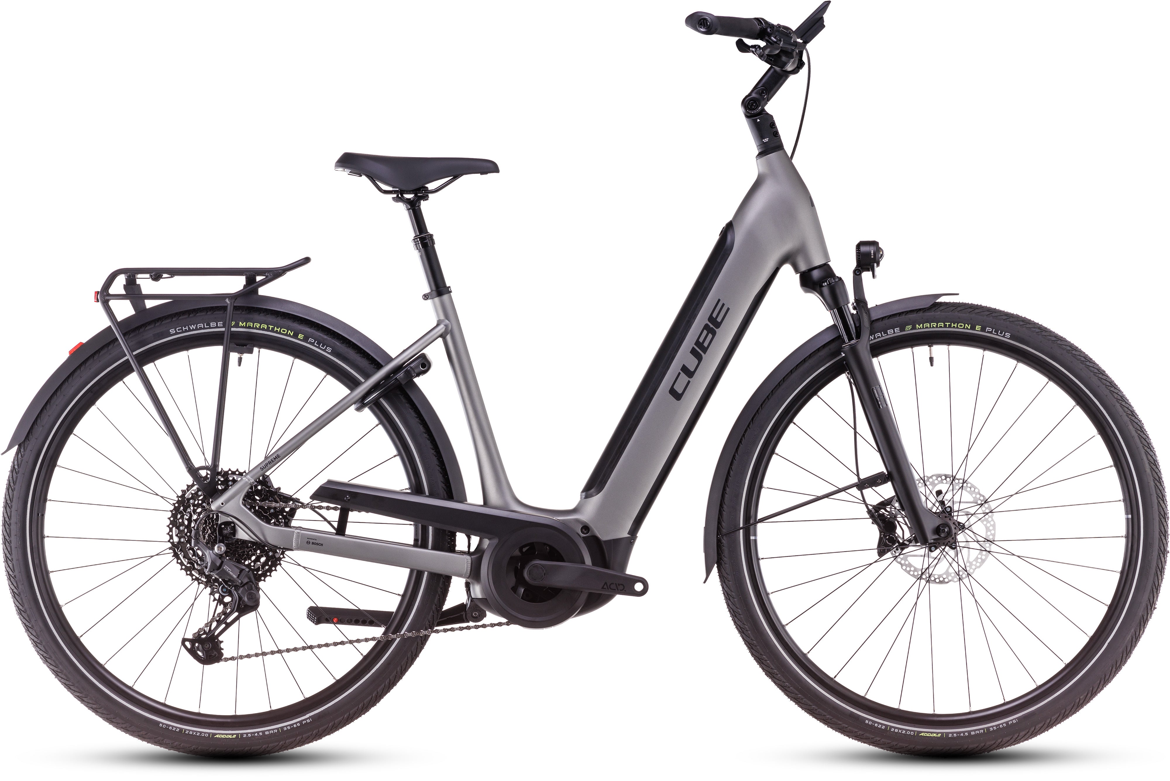 CUBE Supreme Hybrid SLX 625 grey´n´lunar Easy Entry