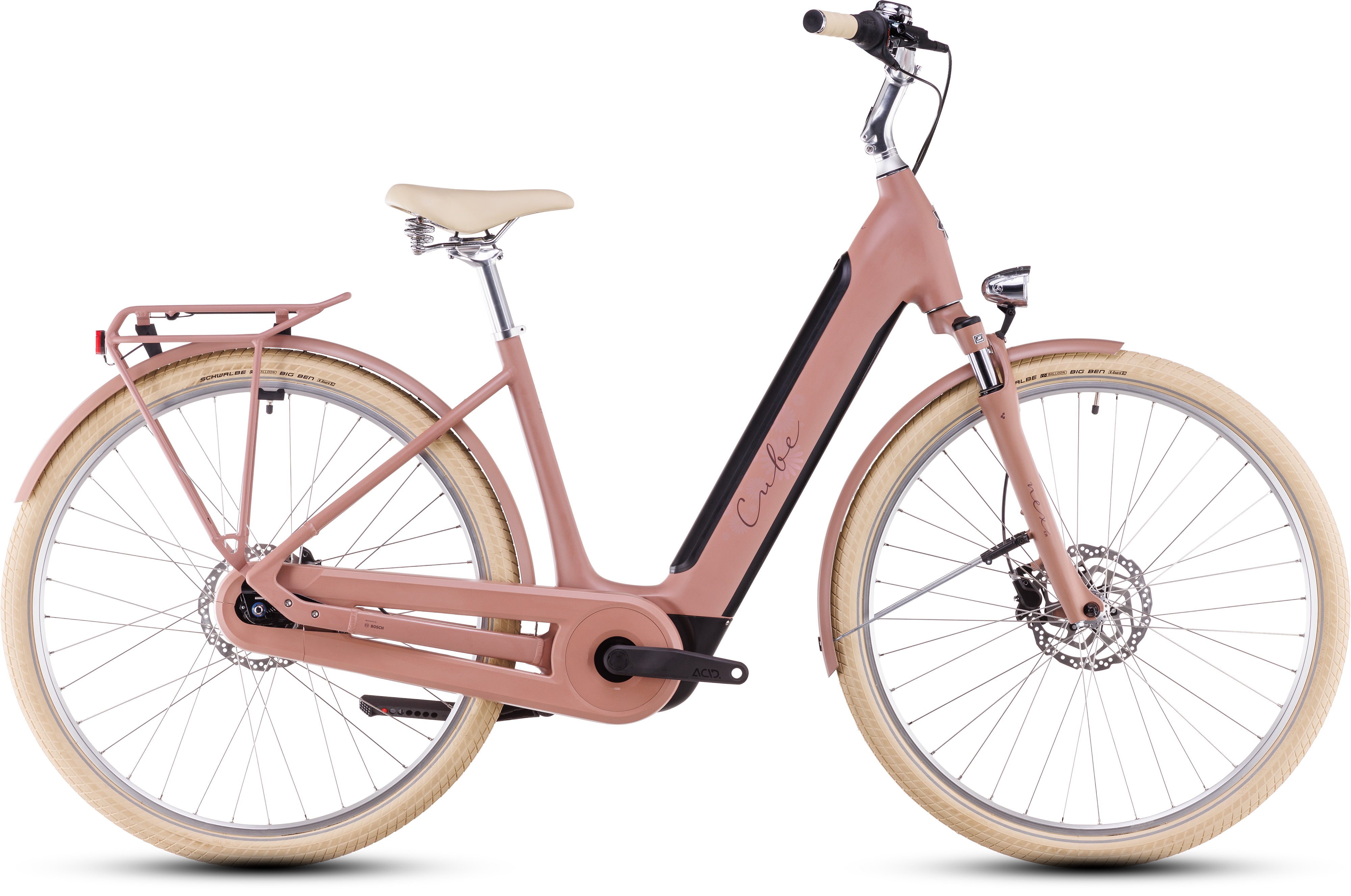 CUBE ella Hybrid 500 oldpink´n´plum Easy Entry