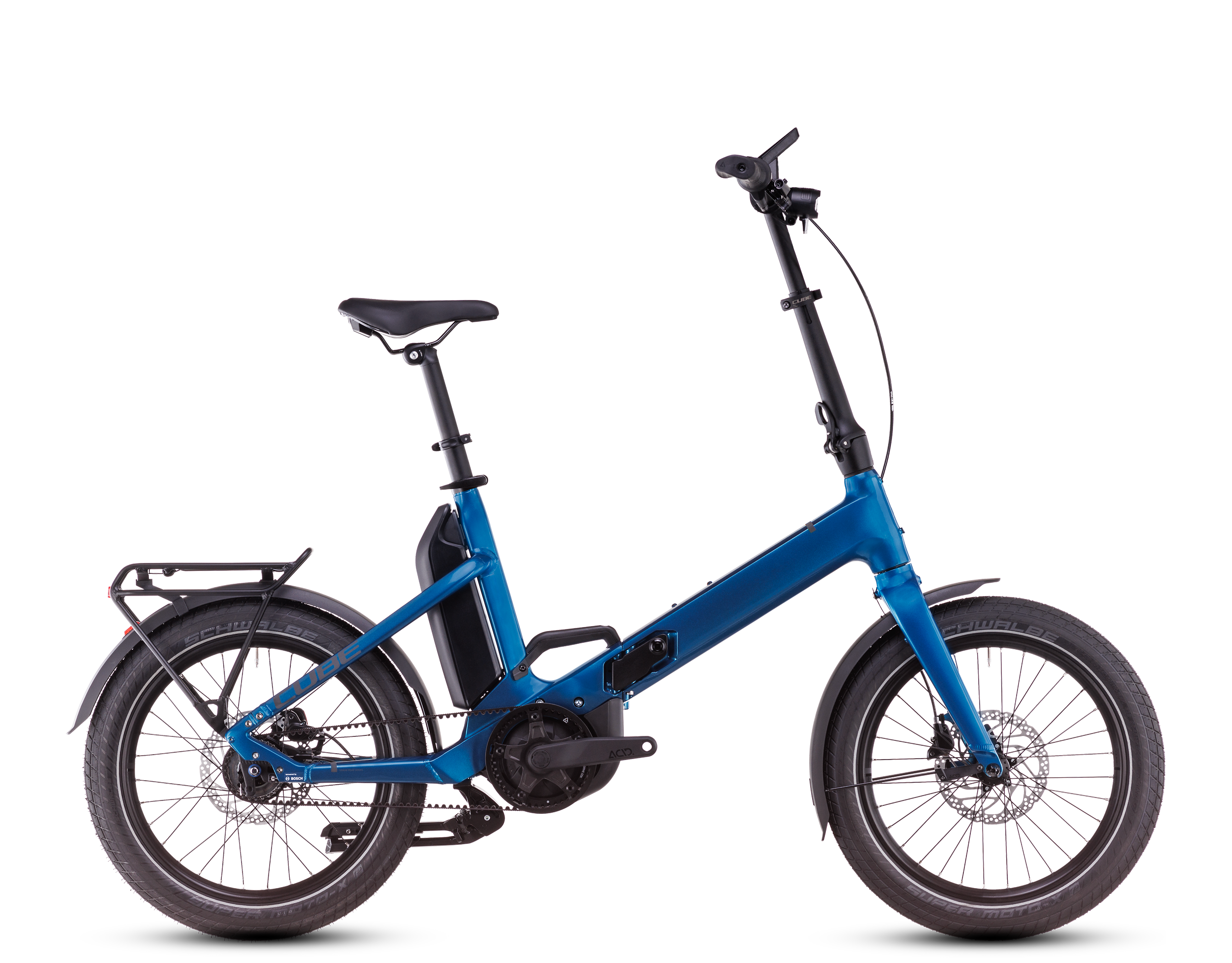 CUBE Fold Hybrid Comfort 500 electricblue´n´reflex