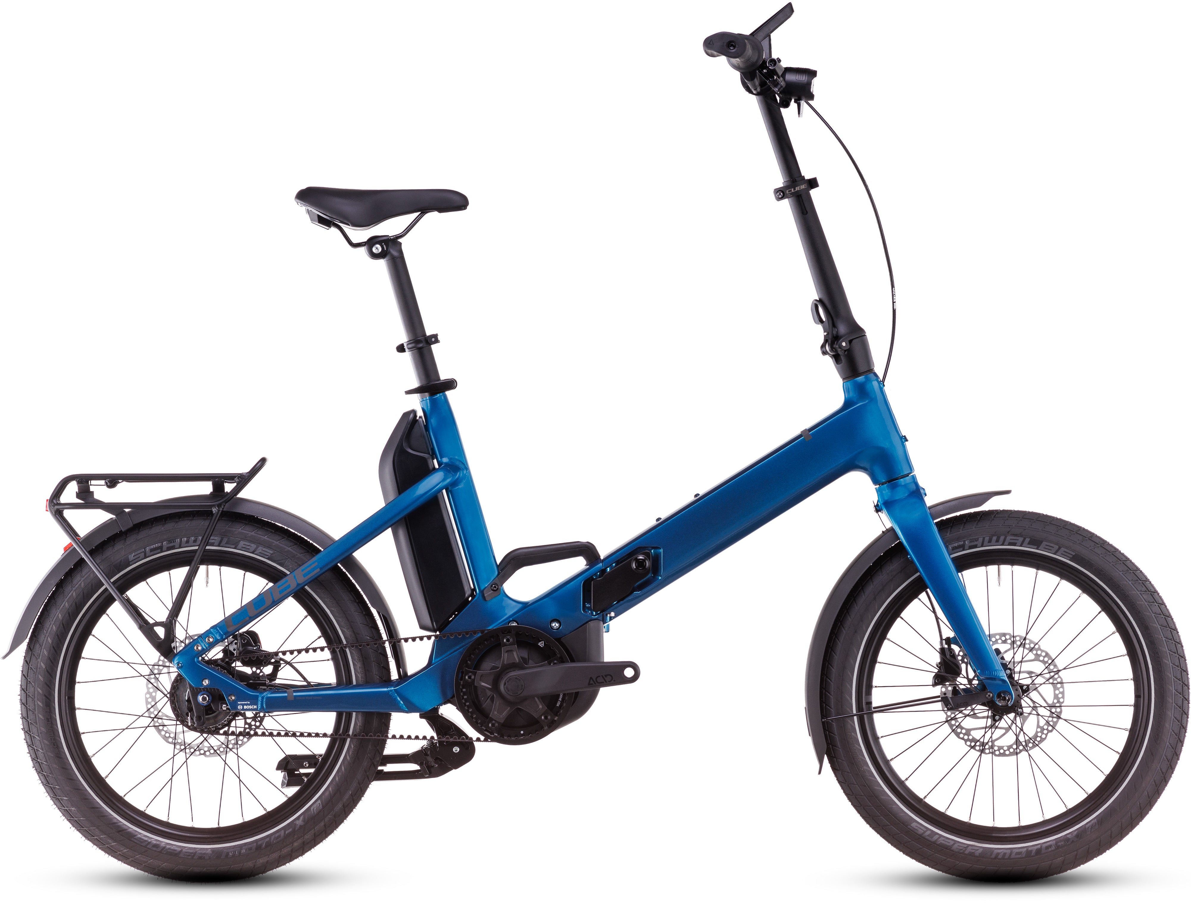 CUBE Fold Hybrid Comfort 500 electricblue´n´reflex