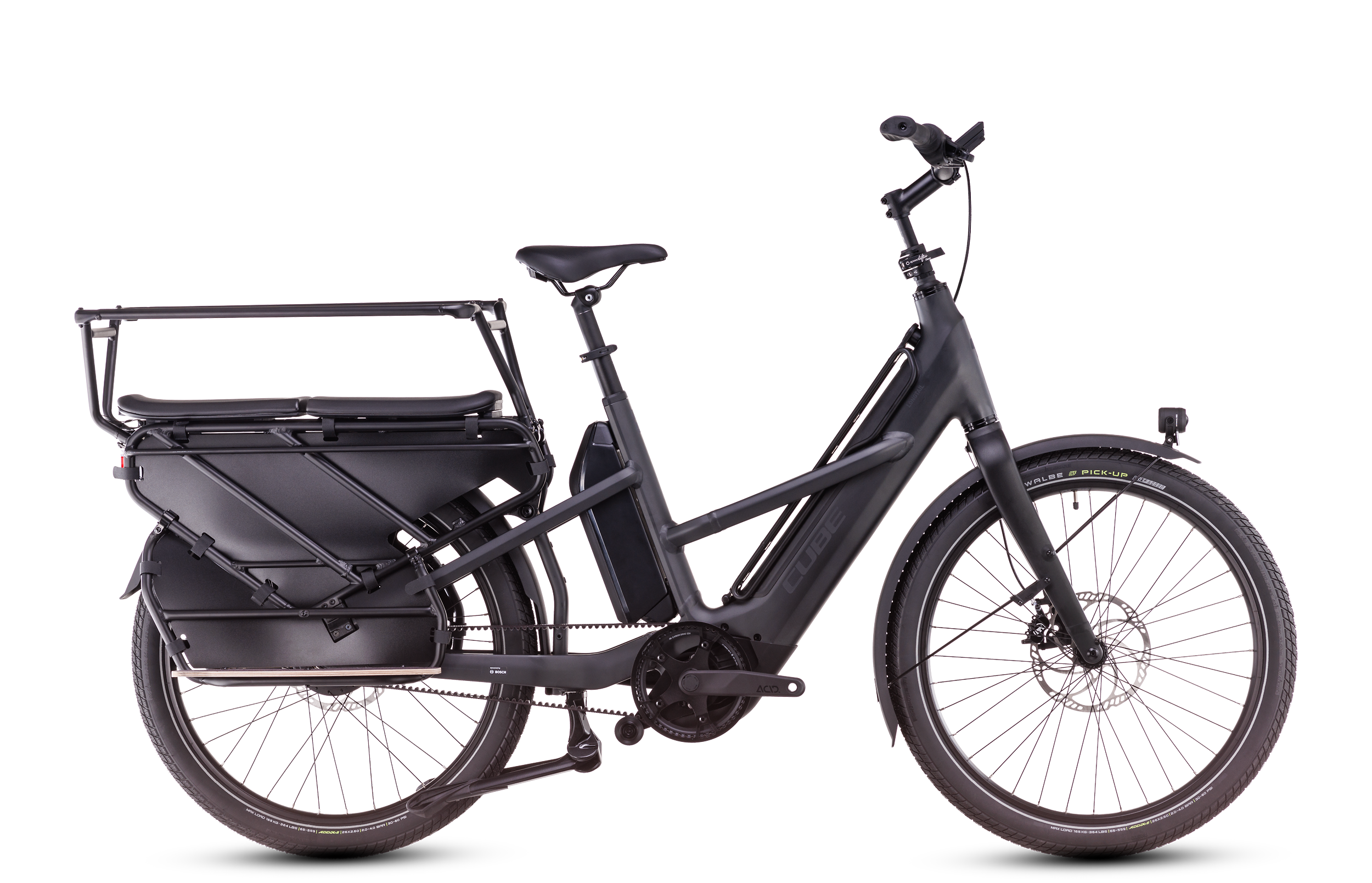 CUBE Longtail Hybrid Family 725 grey´n´reflex