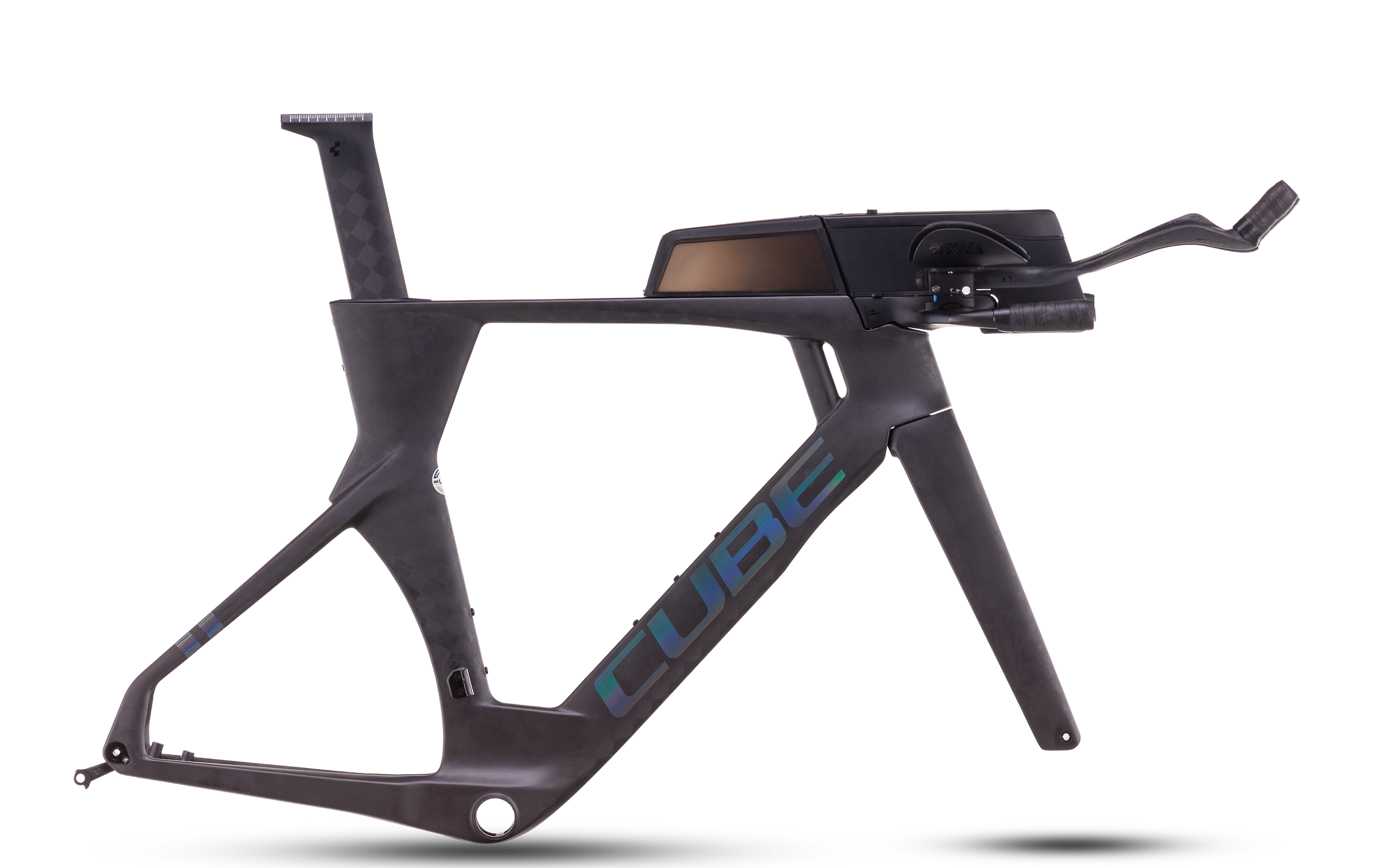 CUBE Aerium C:68 TT Frameset carbon´n´prism