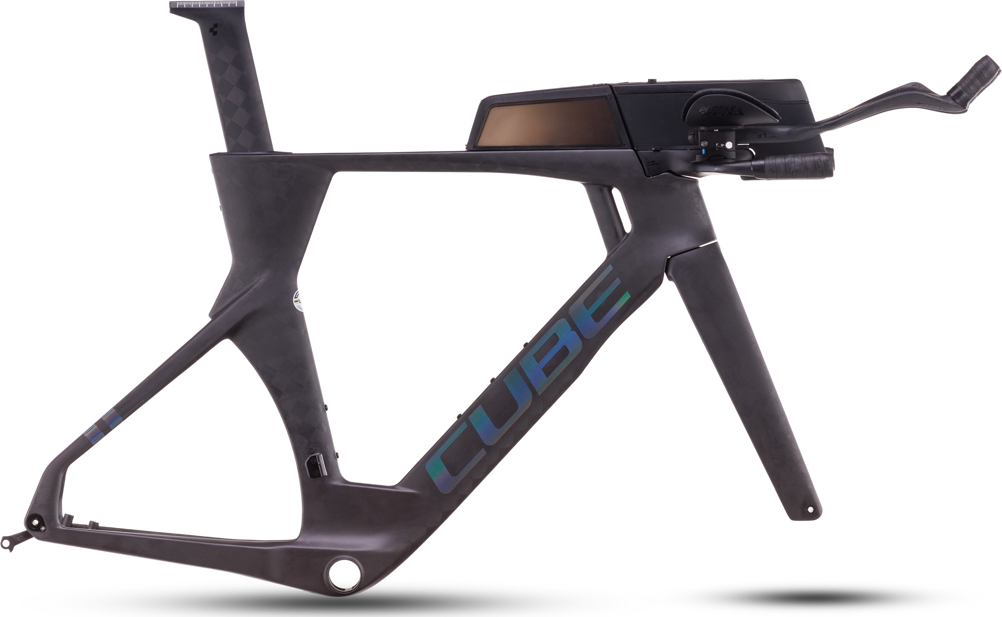 CUBE Aerium C:68 TT Frameset carbon´n´prism