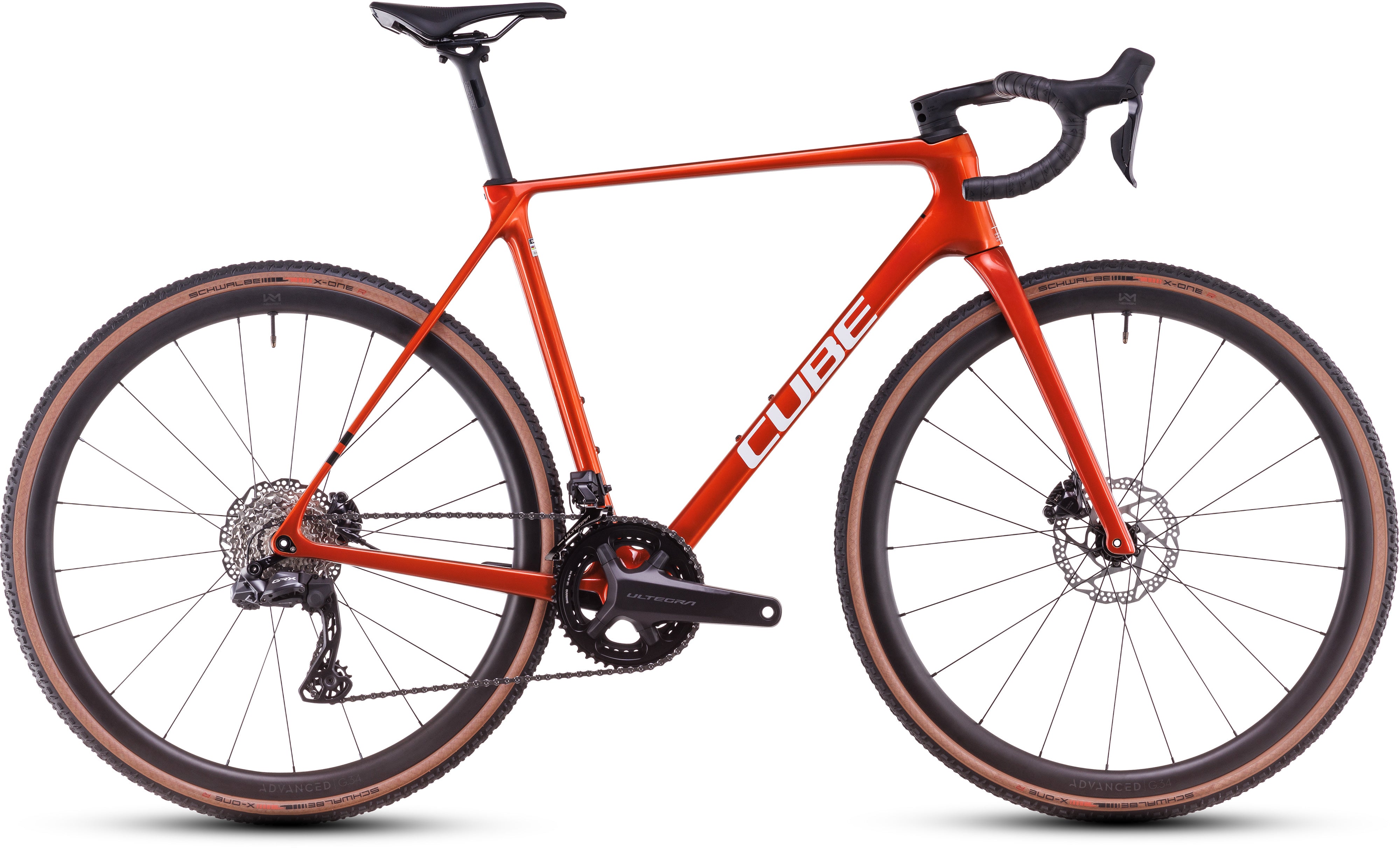 CUBE Cross Race C:62 SLX electricorange´n´white