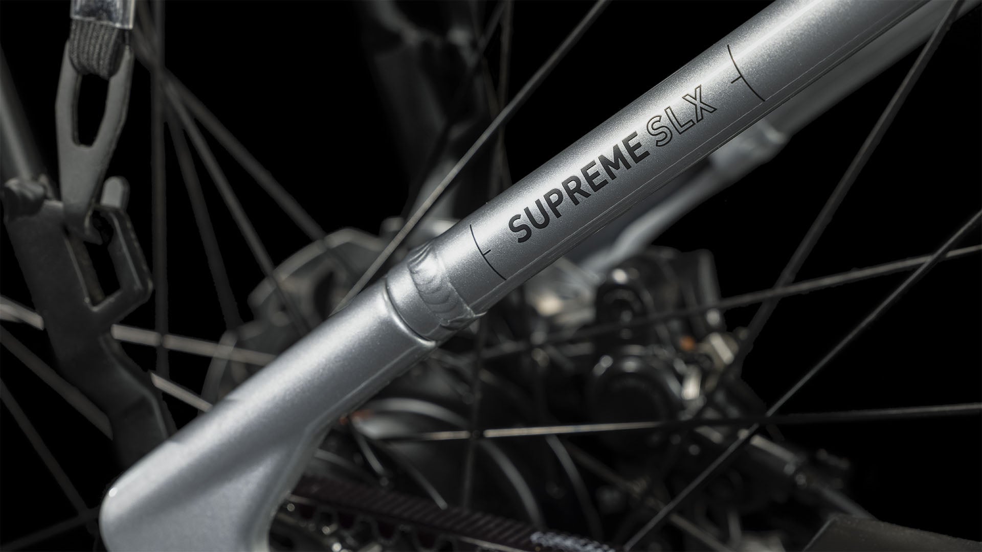 CUBE Supreme RT Hybrid SLX 625 polarsilver´n´black Easy Entry